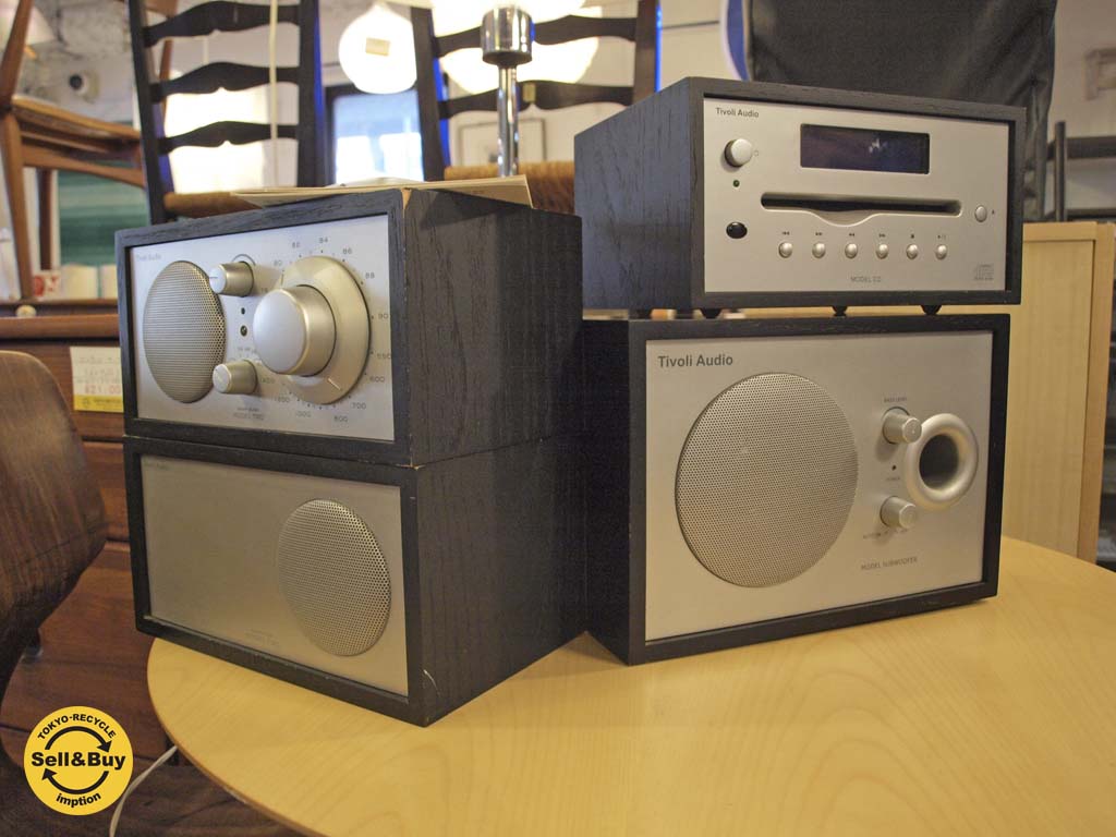 チボリオーディオ Tivoli Audio MODEL CD MODEL TWO スピーカー サブウーファー リモコン付 中古品 買い取りしました。下北沢店 出張買取もお任せ下さい。