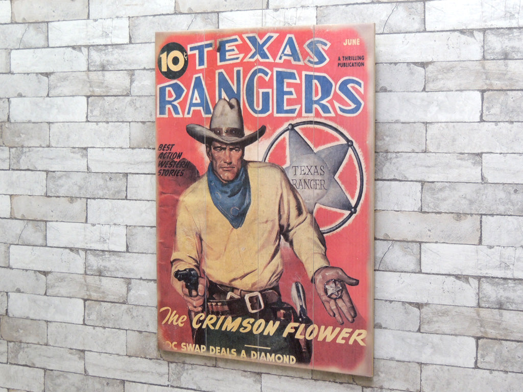 テキサスレンジャーズ TEXAS RANGERS ウッドパネル ウォールデコ 壁掛け パイン材 アメリカ製 中古品 買い取りしました。