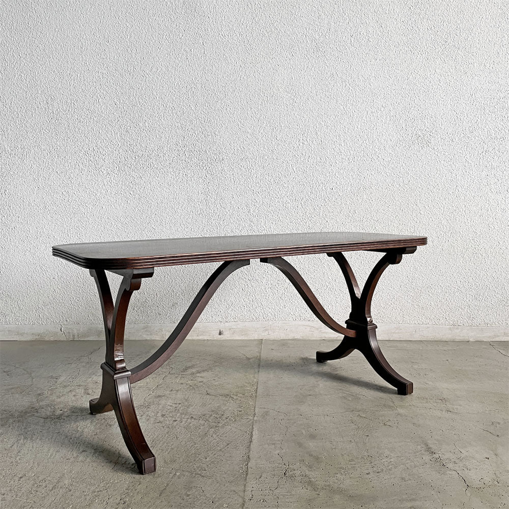 【登戸BASE店】UKビンテージ Vintage オーク材 コーヒーテーブル ローテーブル W91.5cm エドワーディアン様式 英国アンティーク 買取させていただきました。