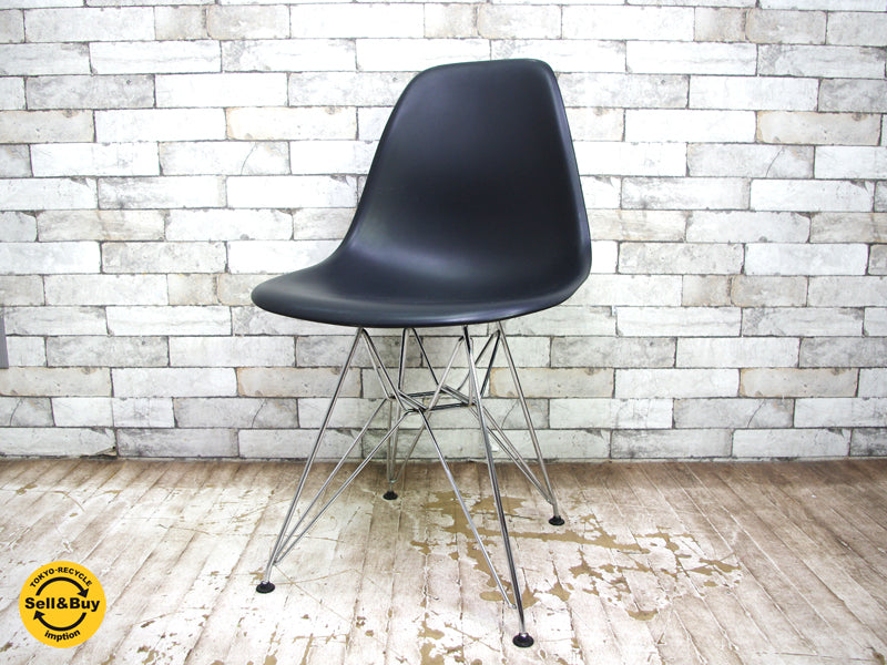 ヴィトラ vitra サイドシェルチェア エッフェルベース DSR ブラック イームズ   中古品 買い取りしました。祖師ヶ谷大蔵店 出張買取もお任せ下さい。