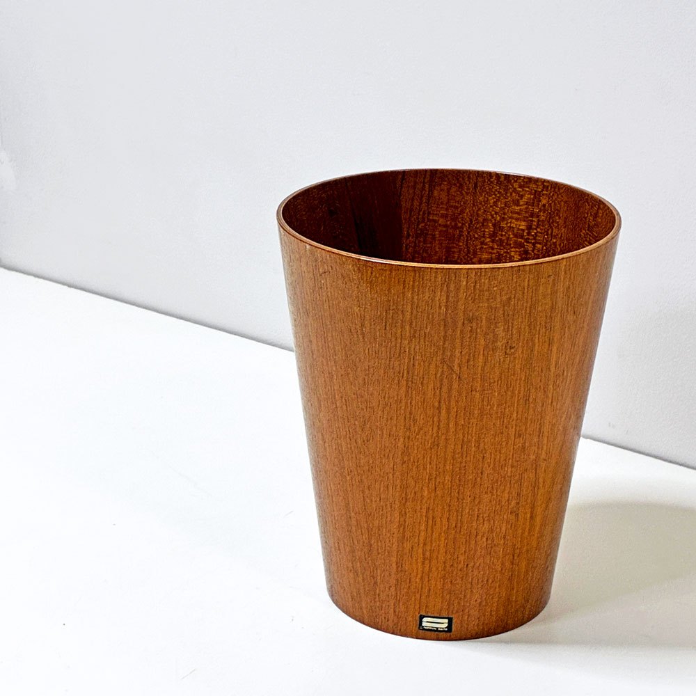【祖師ヶ谷大蔵店】サイトーウッド SAITO WOOD チーク材 ビンテージダストボックス ゴミ箱 S H28cm 買取させていただきました。