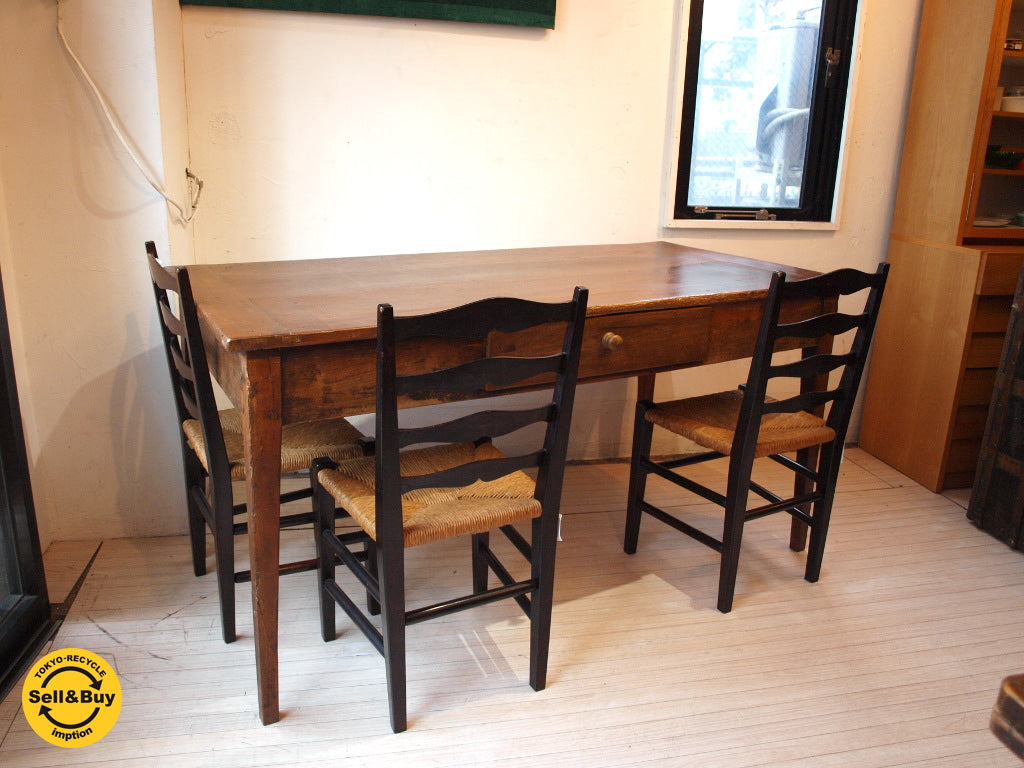 イギリス ビンテージ Uk Vintage カントリーデザイン ワークテーブル デスク パイン材無垢 ダイニングテーブル ～ ライフスタイルも趣味も活かせるワークデスク【 買取と販売とレンタルのお店 】