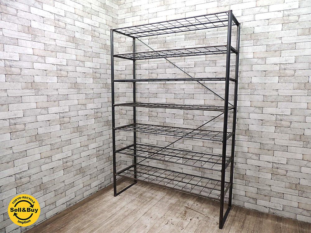 オーダー品 インダストリアルデザイン アイアン シェルフ などなど 中古品 買い取りしました。祖師ヶ谷大蔵店 出張買取もお任せ下さい。