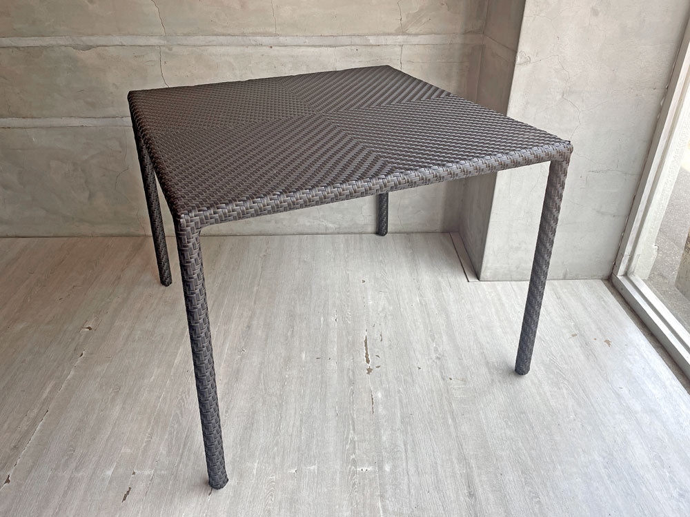 ワイスワイス WISE WISE ミロ MIRO SV-306 ガーデンテーブル ダイニングテーブル ブラック プラスチックコード 屋内外兼用 中古品 買い取りしました。