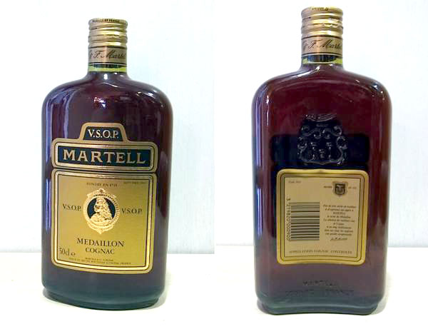 古酒 マーテル V.S.O.P MARTELL ブランデー コニャック 500ml 古酒、お酒を買取りしました。