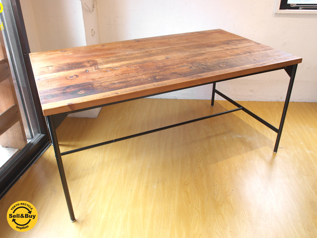 ノットアンティークス Knot antiques ブレラ BRERA ダイニングテーブル CRASH GATE取扱 インダストリアル 中古品 買い取りしました。