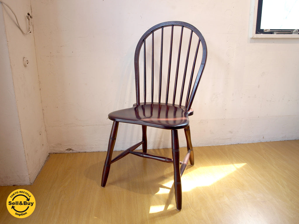 松本民芸家具 #72 リーチ型 ウィンザーチェア バーナードリーチ ミズメザクラ 中古品 買い取りしました。