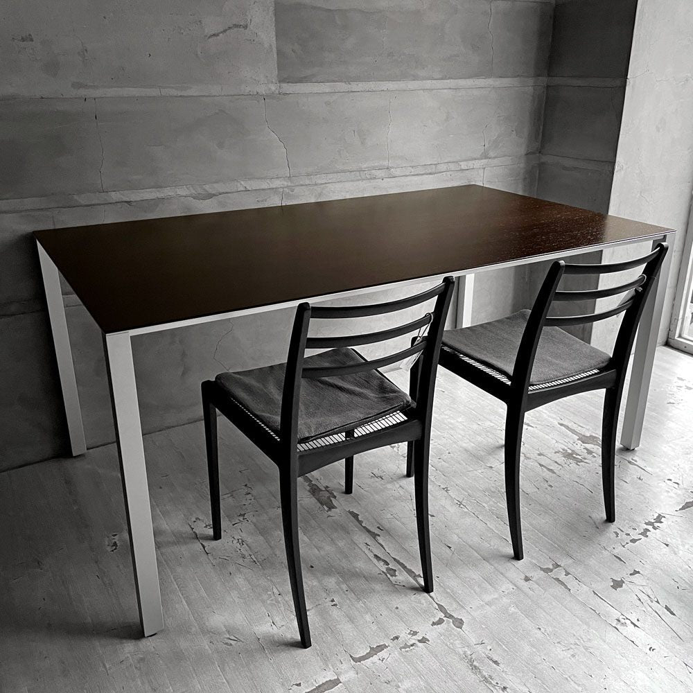 【学芸大学店】カッシーナイクスシー Cassina ixc. エアーフレーム AIR FRAME 3004 VO ダイニングテーブル オーク材 ダークブラウン デヴィッド・チッパーフィールド 買取させていただきました。