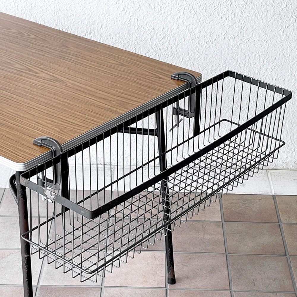 【用賀店】クラッシュゲート CRASH GATE ポットバスケット クランパー POT BASKET CLAMPER 収納バスケット スチール W81cm 関家具 インダストリアルデザイン 定価¥17,600- 買取させていただきました。