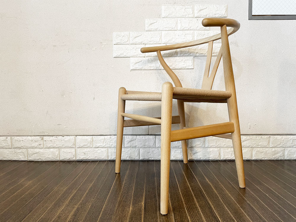 カールハンセン＆サン Carl Hansen & Son CH24 Yチェア ビーチ材 ソープ仕上げ 日本仕様サイズ ペーパーコード張替済 ハンス・J・ウェグナー デンマーク 北欧家具  中古品  買い取りしました。