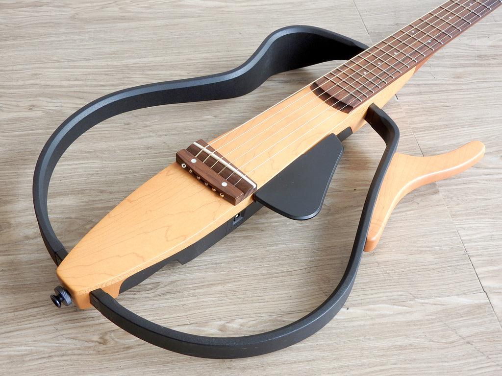 ヤマハ YAMAHA サイレントギター SLG-100S エレアコ ギグバッグ＆付属品一式付き  中古品  買い取りしました。