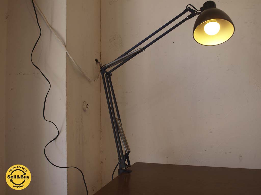ヤマギワ yamagiwa ラクソ LUXO デスクランプ LED電球 ブラック クランプ 中古品 買い取りしました。下北沢店 出張買取もお任せ下さい。