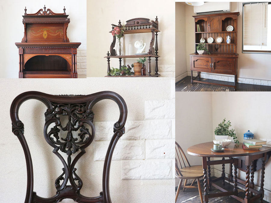 特集：英国アンティーク家具と過ごす優美な時間。