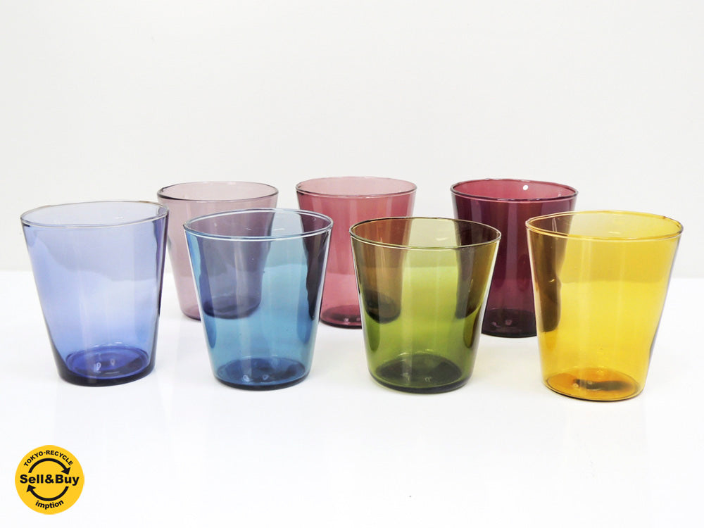 ヌータヤルヴィ Nuutajarvi イッタラ iittala カイ・フランク Kaj Franck ビンテージ マウスブロー カルティオ Kartio グラス 中古品 買い取りしました。