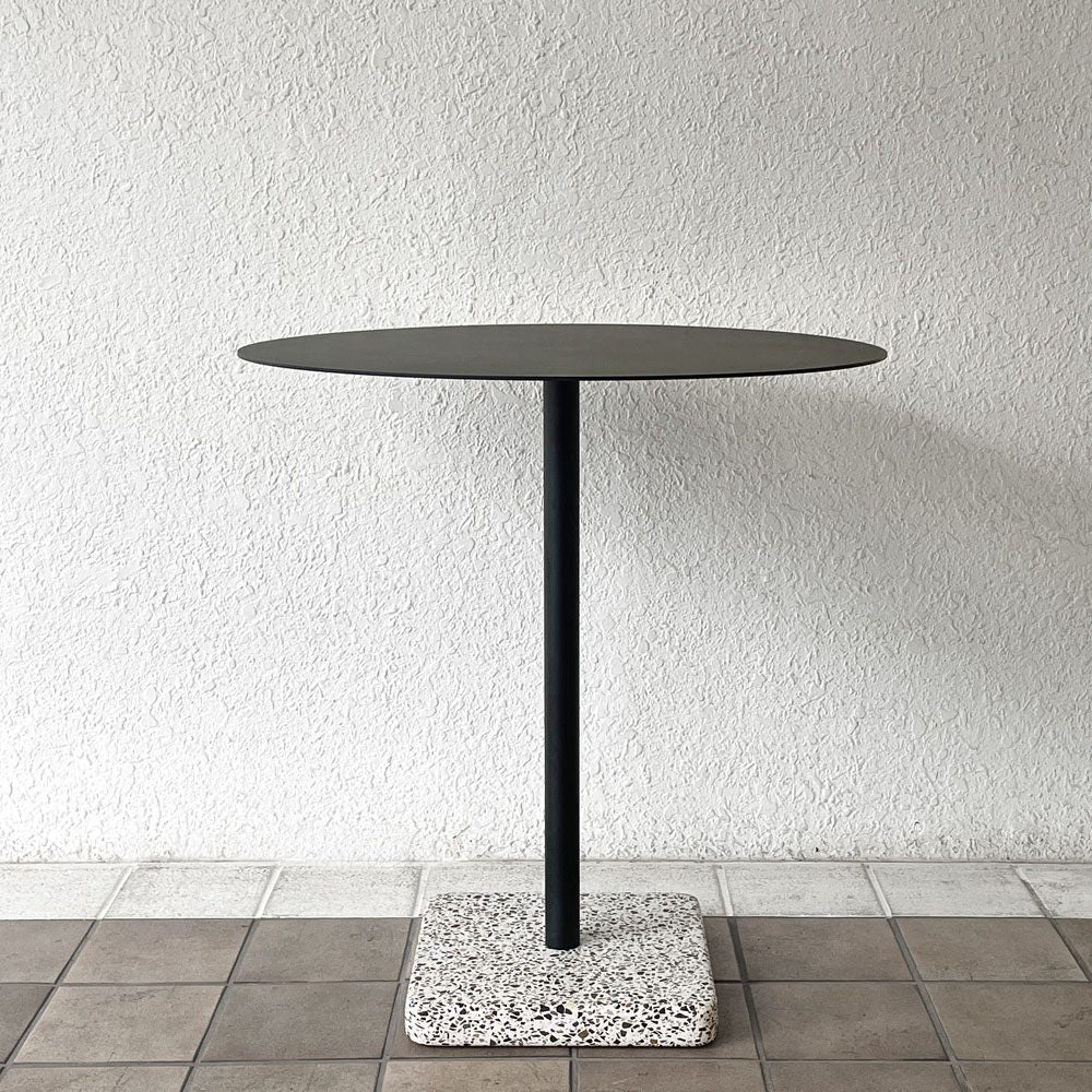 【用賀店】ヘイ HAY テラゾー TERRAZZO TABLE ラウンドテーブル カフェテーブル アンスラサイト×グレーベース 人工大理石 デンマーク 北欧家具 買取させていただきました。