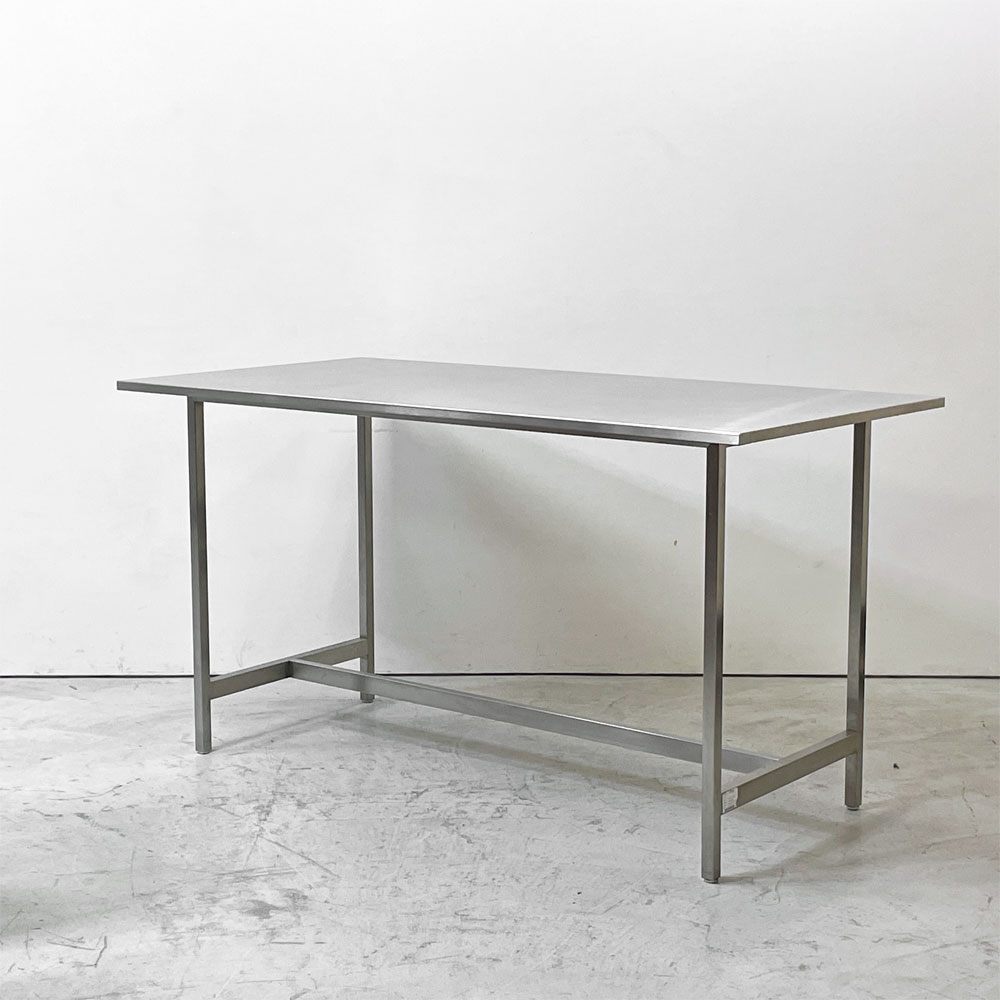 【祖師ヶ谷大蔵店】ステンレス ワークテーブル Stainless Steel Work Table 作業台 ワークテーブル デスク シェルフ 店舗什器 調理台 厨房 工業系 買取させていただきました。