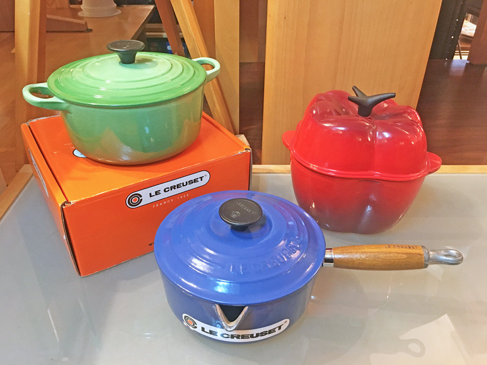 ルクルーゼ LECREUSET ココット 鋳物ホーロー 各種 中古品 買い取りしました。
