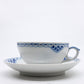 ロイヤルコペンハーゲン ROYAL COPENHAGEN プリンセス ティーカップ&ソーサー 220ml C&S デンマーク 北欧食器 D ●