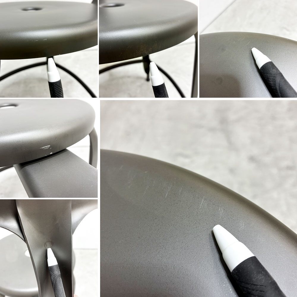 フェールトラヴァイユ FER TRAVAIL ニコルチェア NICOLLE Chair SH45 ダイニングチェア スチール マットクリア仕上げ 別注モデル インダストリアル フランス D ●