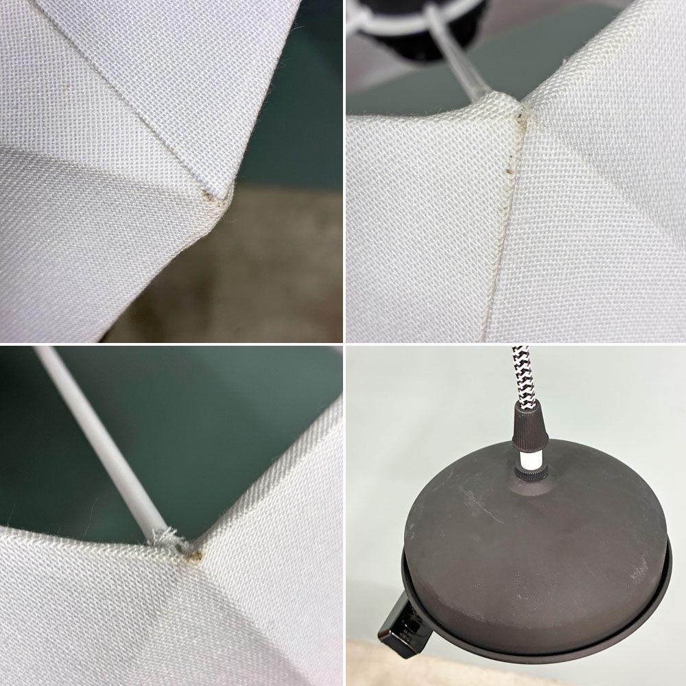 アートワークスタジオ ART WORK STUDIO エスプレッソ2ペンダント Espresso 2-pendant ファブリック ホワイト 照明 ペンダントライト ¥29,700- A ◎