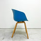 ヘイ HAY アバウト ア チェア ABOUT A CHAIR AAC22 アームチェア ダイニングチェア アズールブルー 木製脚 ヒー・ウェリング 北欧モダン デンマーク 定価￥59,400- ●