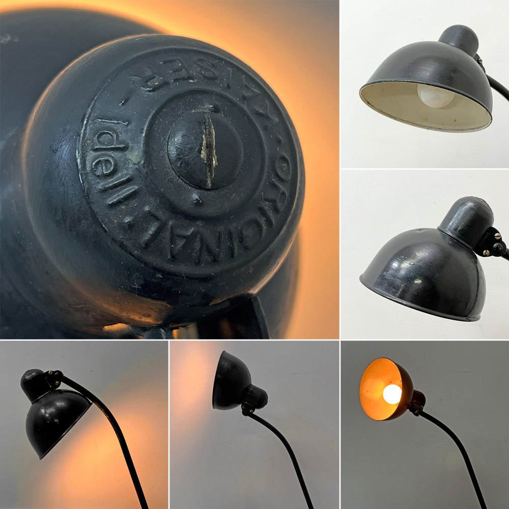 カイザーイデル Kaiser Idell 6551 デスクランプ Desk Lamp 30'sビンテージ Christian Dell ドイツ バウハウス ●
