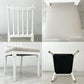 サラグレース Sarah Grace デビューシリーズ ダイニングチェア DEBUT DINING CHAIR トーマス THOMAS ホワイト&ナチュラルリネン ホワイトペイント シャビーシック チェアカバー付 定価￥49,500- A ●