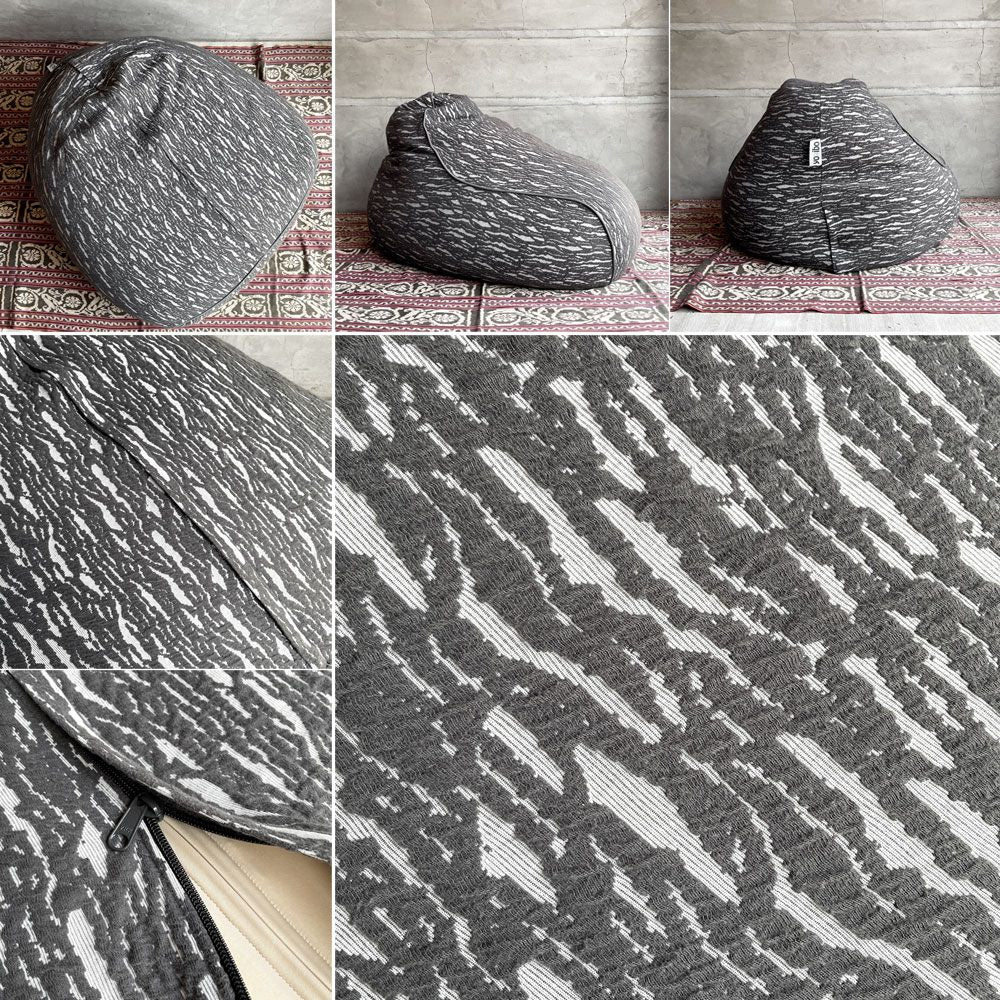 ヨギボー Yogibo ラックスラウンジャー Luxe Lounger ビーズクッション ソファ ダークグレー Dark Gray 定価￥28,600- ♪