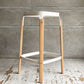 マジス MAGIS スティールウッドスツール Steelwood Stool ハイスツール カウンターチェア ホワイト × ビーチ H68cm ロナン＆エルワン・ブルレック ♪