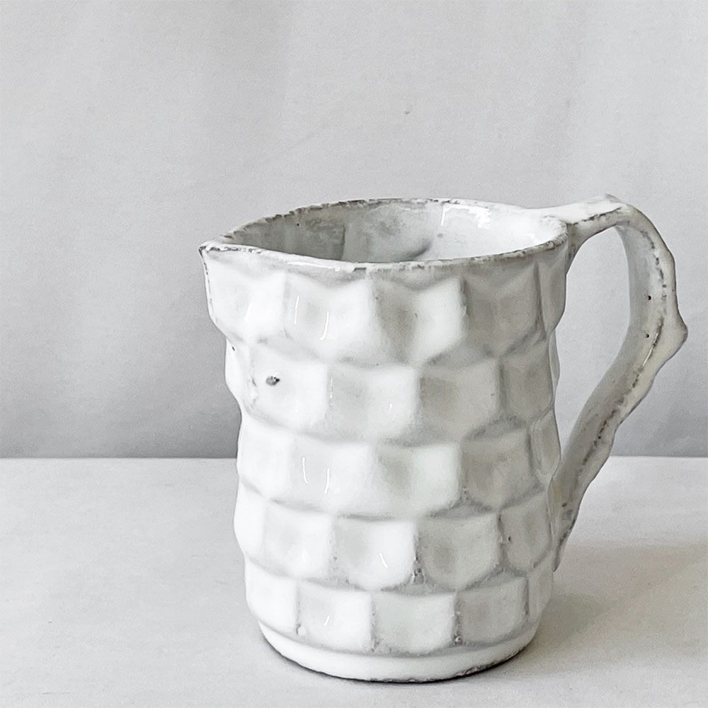 アスティエ・ド・ヴィラット Astier de Villatte キューブ Cube スモールピッチャー H7cm フランス 雑貨 ◇