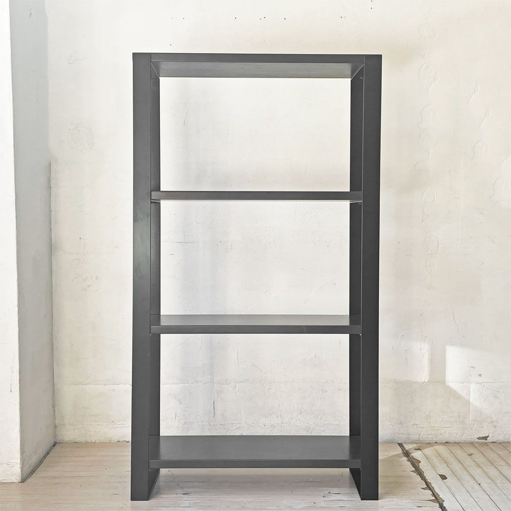 かなでもの KANADEMONO ザ・シェルフ THE SHELF ラバーウッド ブラックブラウン W70cm 参考定価￥59,800- ★