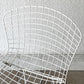 ノル Knoll 420 サイドチェア ワイヤーチェア ホワイト ハリー・ベルトイア Harry Bertoia ミッドセンチュリー 名作椅子 ◇