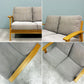 アーバンリサーチ ドアーズ DOORS LIVING PRODUCTS Bothy Modern Sofa 2Pソファ 2シーター オーク無垢材 ベージュ 定価￥113,300- ◎