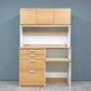 モモナチュラル MOMO Natural ホルム HOLM カップボード CUPBOARD キッチンボード オーク材 ホワイト メラミン化粧板 ナチュラルモダン ◎