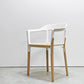 マジス Magis スティールウッドチェア Steelwood Chair アームチェア ホワイト × ビーチ ロナン＆エルワン・ブルレック イタリア A ●