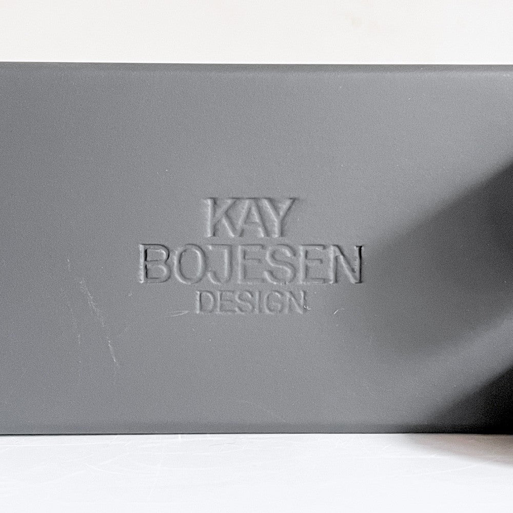 カイボイスン Kay Bojesen カバ ブラック HIPPO BLACK 木製オブジェ ビーチ材 黒板 デンマーク 北欧雑貨 箱 チョーク付き 現行品 ■