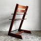 ストッケ STOKKE トリップトラップ TRIPP TRAPP ベビーチェア キッズチェア S/N3～ ブラウン ノルウェー 北欧家具 B ■