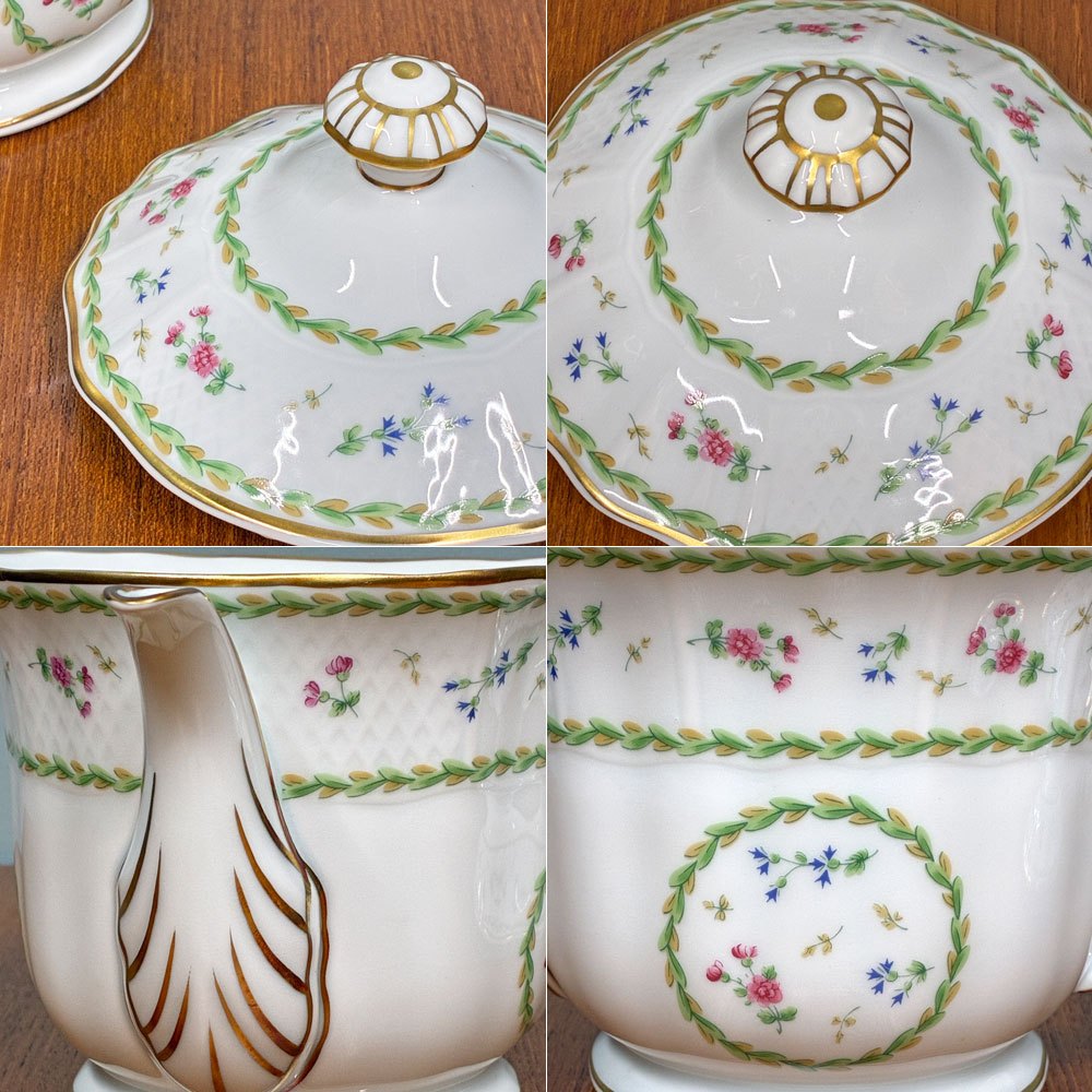 ベルナルド BERNARDAUD アルトワ Artois ティーポット H17.5cm リモージュ焼き フランス ◎