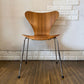 フリッツハンセン Fritz Hansen セブンチェア Seven Chair ダイニングチェア アルネヤコブセン Arne Jacobsen ウォールナット材 北欧家具 A ◎