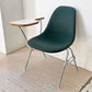 ハーマンミラー Herman Miller サイドシェルチェア セカンド 2nd ビンテージ アプホルスター スクールベース スタッキングベース 肘掛けテーブル付 イームズ ミッドセンチュリー D ★