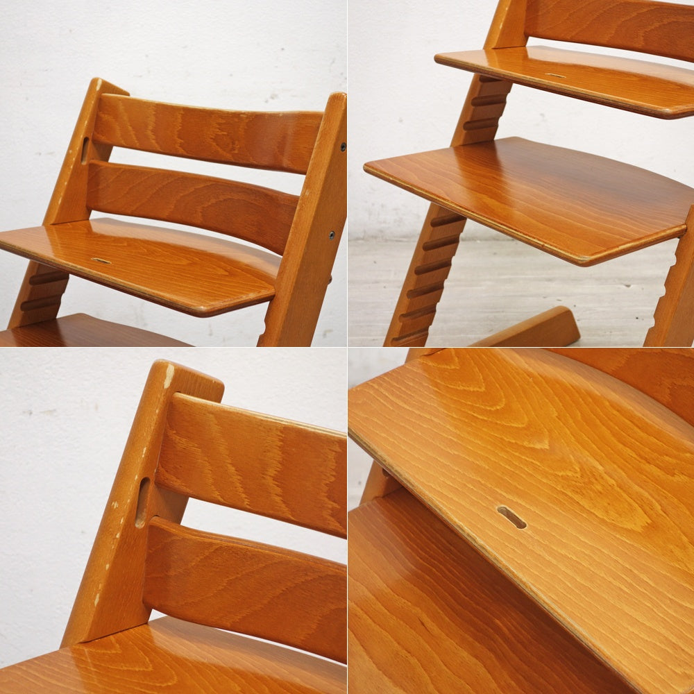 ストッケ STOKKE トリップトラップ TRIPP TRAPP ベビーチェア キッズチェア S/N無し ノルウェー 北欧家具 B ●