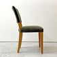 トラックファニチャー TRUCK FURNITURE エスアールチェア SR CHAIR ダイニングチェア ナラ無垢材 コーデュロイ カーキ 鋲打ち 生地張替 参考定価 約￥90,310-  ●