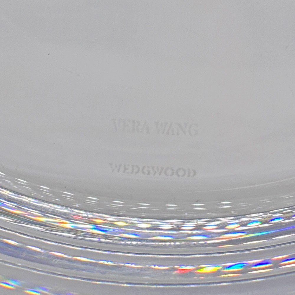 ウェッジウッド WEDGWOOD ヴィラ・ウォン クリスタルバンデ ボウル Vera Wang Bande Bowl ●