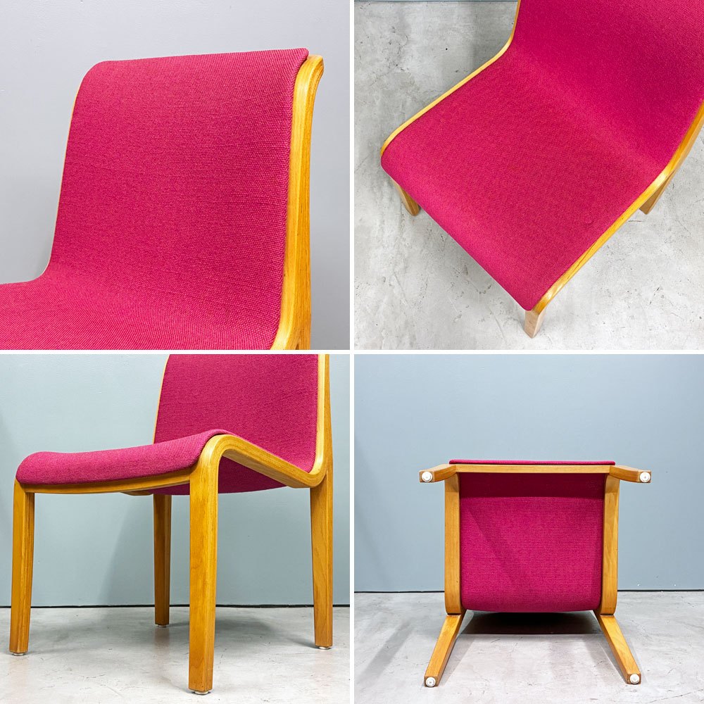 ノル Knoll 1305 アームレスチェア サイドチェア ダイニングチェア プライウッド ビル・ステファン Bill Stephens ビンテージ ミッドセンチュリー ◎