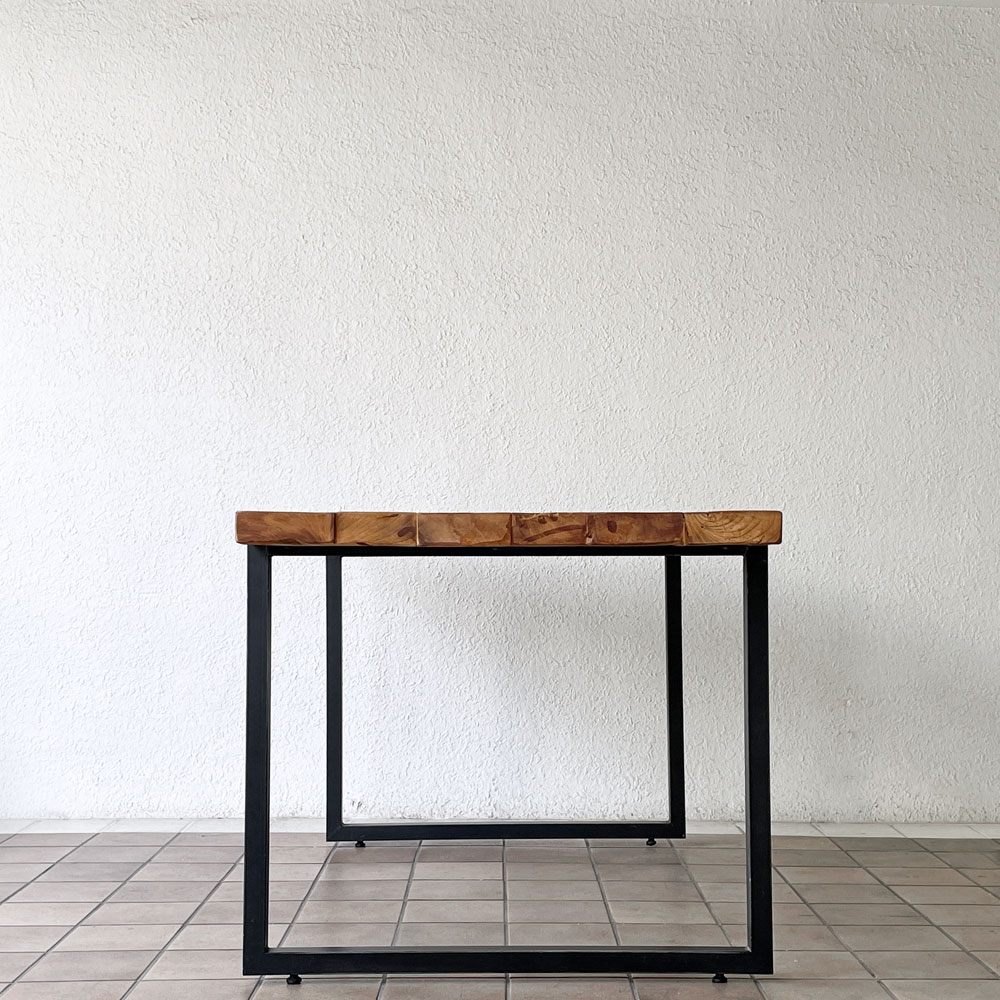 ディーボディ d-Bodhi セレベス CELEBES ダイニングテーブル チーク古材 W160cm インダストリアルデザイン 参考価格162,800円 ◇