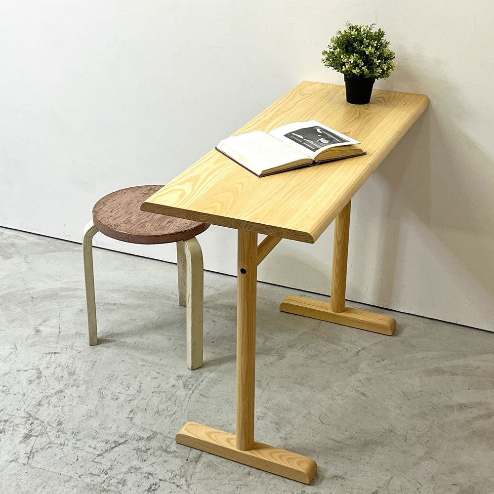 good eighty% Per slim テーブル w100cm ナチュラルモダン アクタス取り扱い シンプルデザイン ●