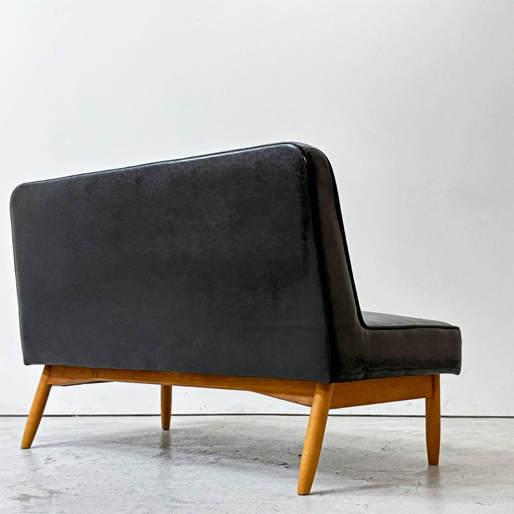 ウニコ unico ワイス WYTHE ベンチバックレスト 二人掛けソファ 2PSOFA カフェスタイル 廃番 定価￥52,800- ●