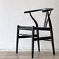 カールハンセン＆サン Carl Hansen & Son CH24 Yチェア ブラックラッカー × ブラックペーパーコード ハンス・J・ウェグナー ビーチ材 A ◇