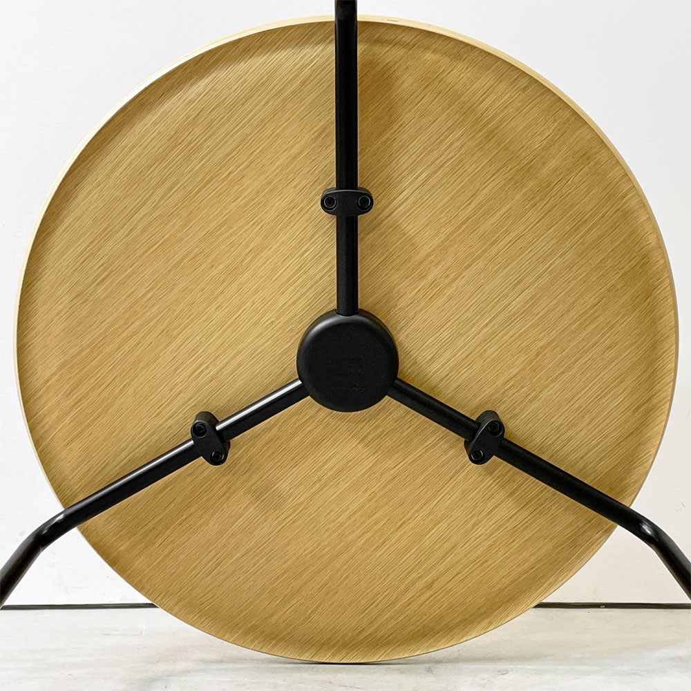 エンゲルブレヒト Engelbrechts ケヴィ KEVI 2010 ダイニングテーブル オーク材 プライウッド カフェテーブル 70cm 3本脚 ヨルゲン・ラスムッセン デンマーク 未使用品 A ●