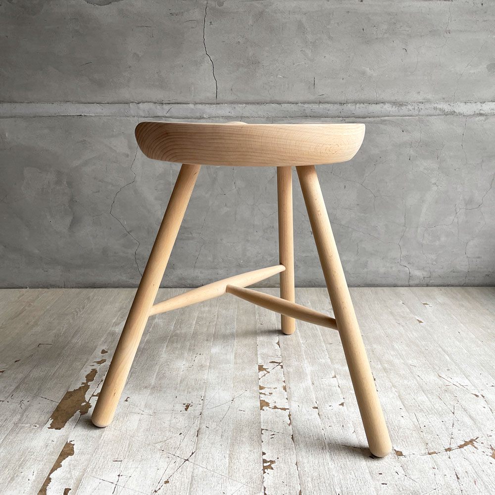 ワーナー Werner シューメーカーチェア Shoemaker Chair NO.49 スツール ビーチ材 ソープフィニッシュ  ラーズ・ワーナー デンマーク B ♪